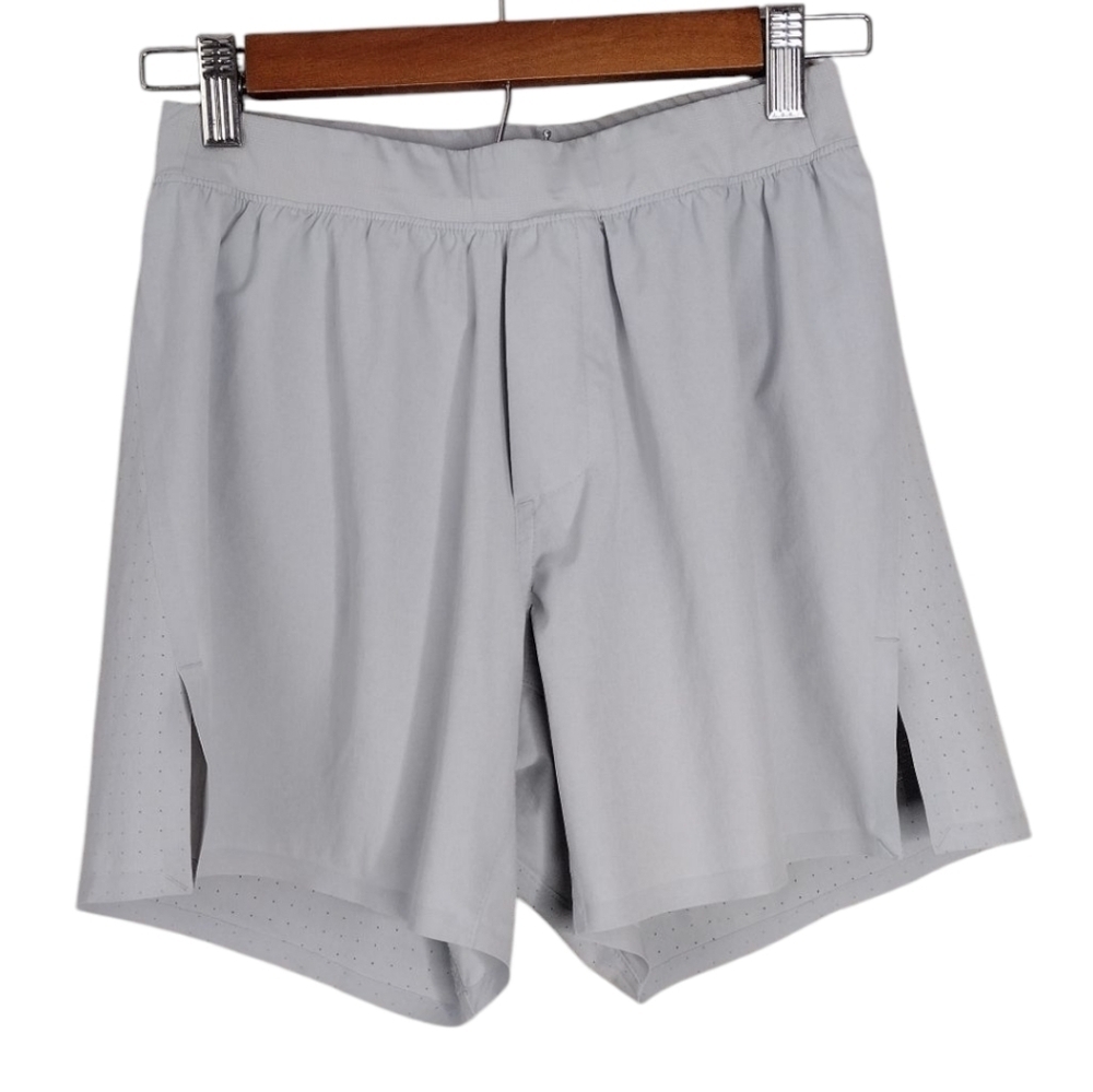 Ten Thousand Distance Short Gray Elastic Waistband Workout Athletic Shorts Sz XS